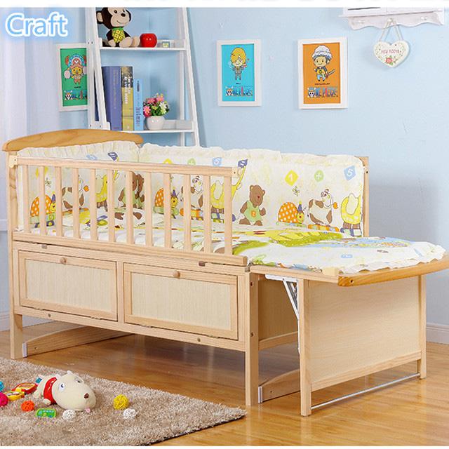 Solid Wood Cot for Baby manufacturer
