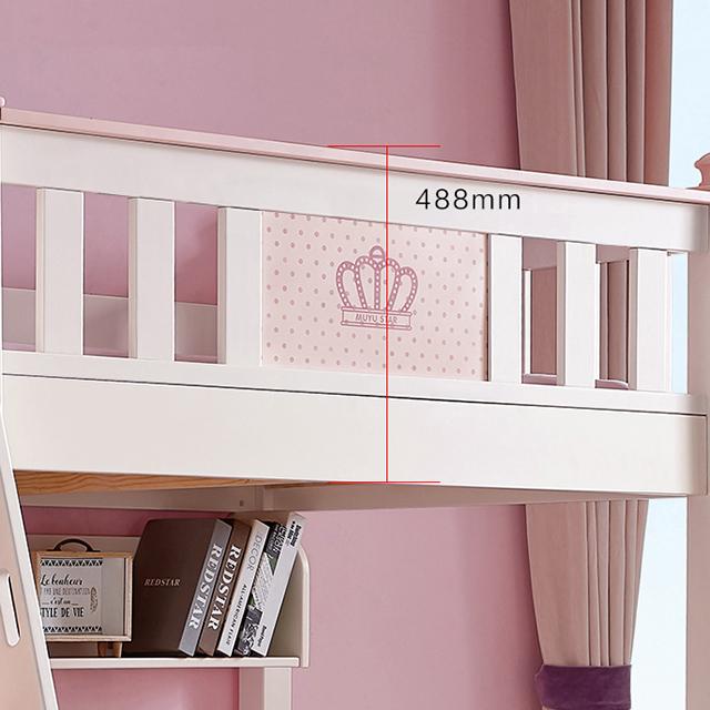 White Wooden Bunk Bed wholesale