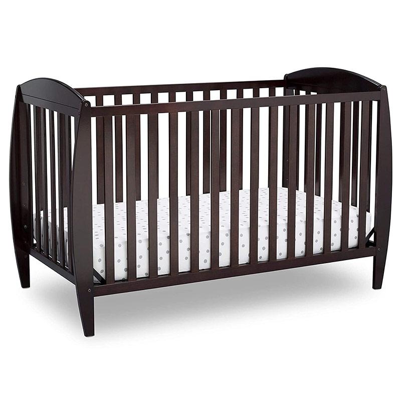 4-in-1 Convertible Baby Wood Crib