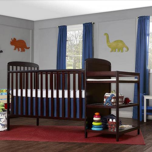 Eco-friendly 3 in1 Full Size Wooden Crib
