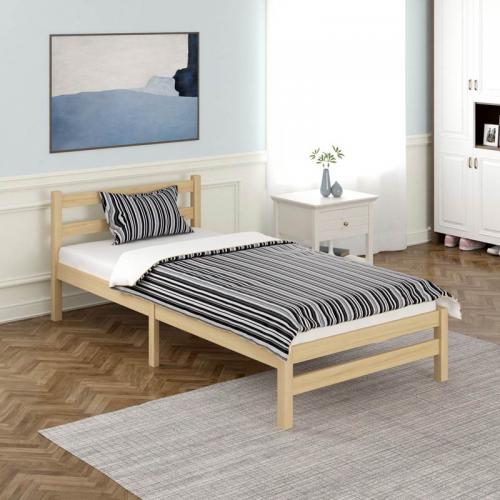 Solid Wood Bed Frame For Kids