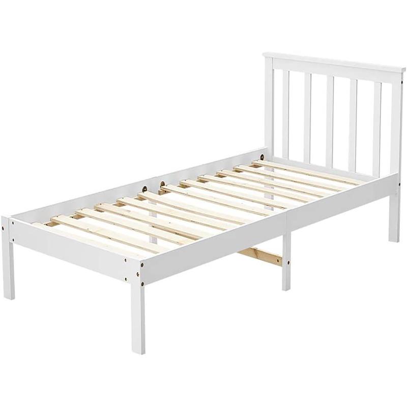 Kids Wood Platform Bed