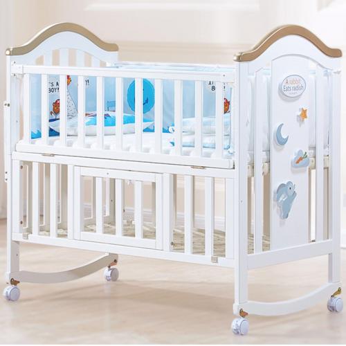 Convertible Eco Wooden Baby Crib
