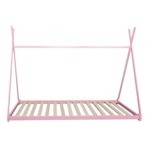 Pink Solid Wood Kids Teepee Bed manufacturer