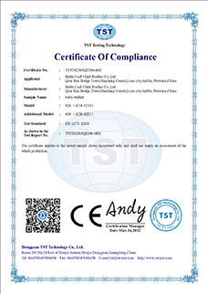 805 926 Certification EN1273